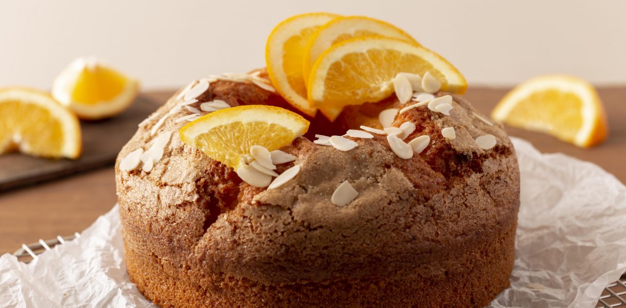 photo gâteau à l'orange